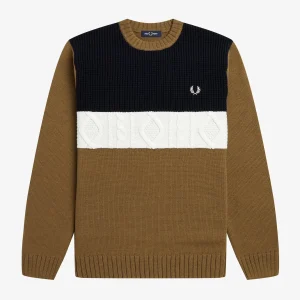 Maglione Texured Panel