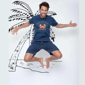 Pigiama Uomo Diver 54070 in cotone