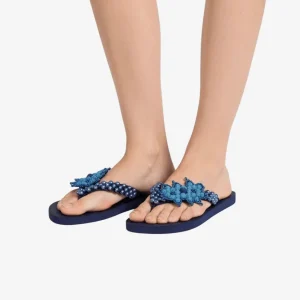 Infradito Blu Turchese Donna