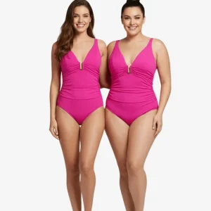 Intero Roidal Ciclamino Scollo Profondo