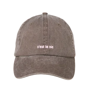 Cappello grigio c'est la vie