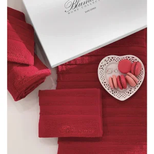 Blumarine Set asciugamani viso e ospite art mademoiselle