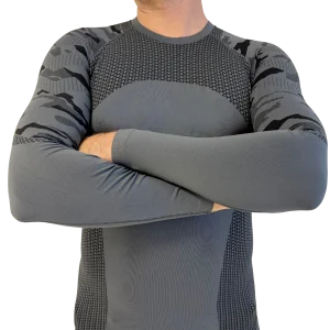 Maglia TERMICA manica lunga traspirante in tessuto tecnico Dryarn