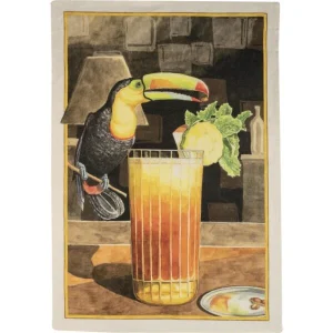 Canovaccio in Lino Tessitura Toscana Telerie Mojito Tucano