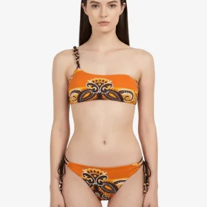 Bikini Monospalla Donna Miss Bikini Fantasia Marrone