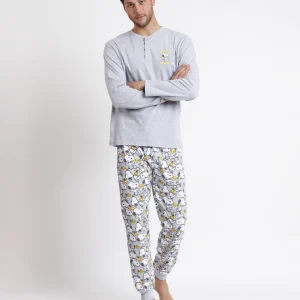 Pigiama invernale Family Uomo Donna Bimbo Bimba art Snoopy 62444 62014