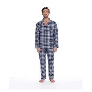 Guasch Pigiama Uomo invernale in Viella flanella PC521.2.920