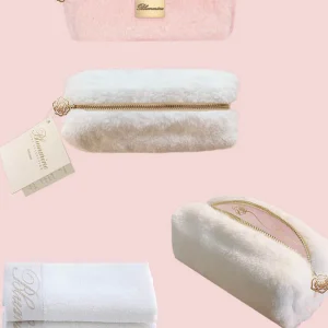 Blumarine pochette con lavette Peluche
