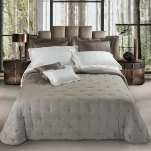 Trapunta Piumone matrimoniale art Leonardo in raso