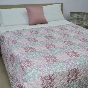 Cavalieri Piazza Pitti Trapuntino Cotone Matrimoniale art GEM double face