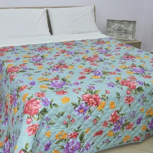 Cavalieri Piazza Pitti Trapuntino Cotone Matrimoniale art Flower colors