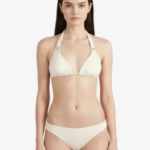 Bikini Triangolo Donna Marette Panna Crema Mare